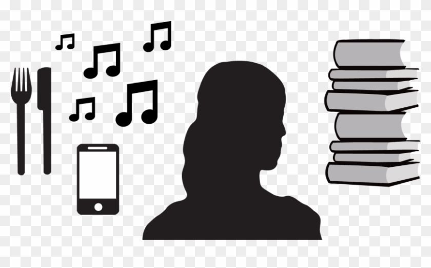 Multitasking Affects Efficiency, Quality Of Homework - Silhouette Clipart