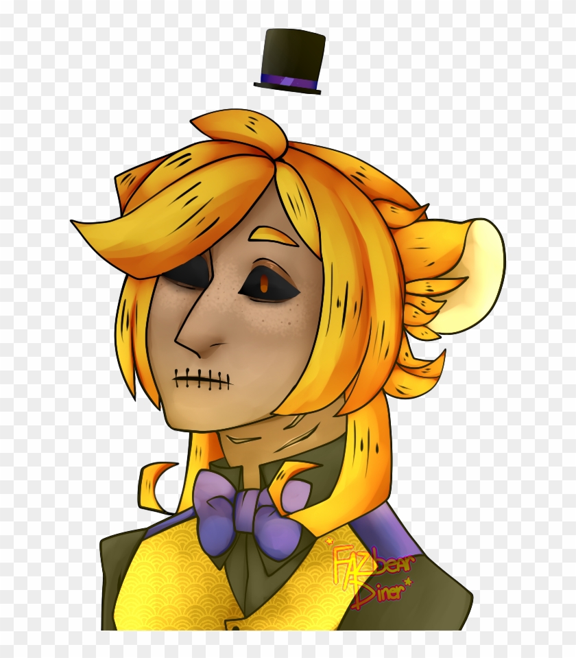 “golden Freddy - Cartoon Clipart