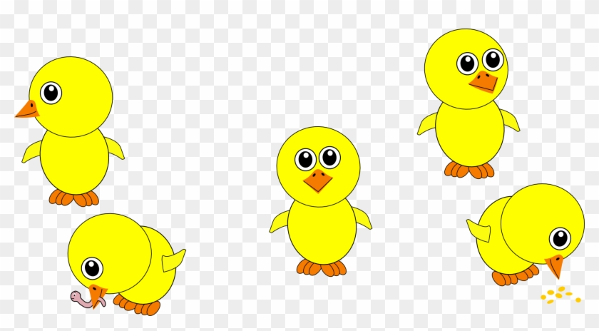 Easter Scallywag March Clipartistnet Art Clip Clipart - Chicks Cartoon - Png Download #4020519