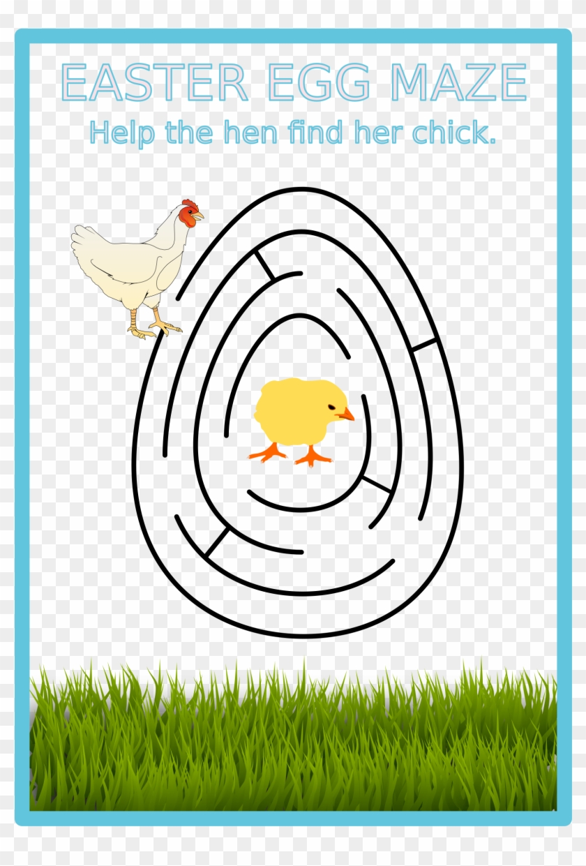 This Free Icons Png Design Of Easter Egg Maze - Egg Maze Clipart