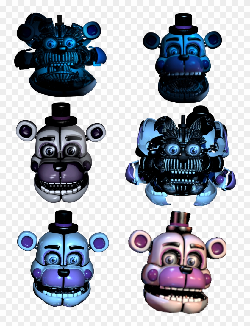 Editpack - Ignited Bon Bon And Funtime Freddy Clipart #4020753