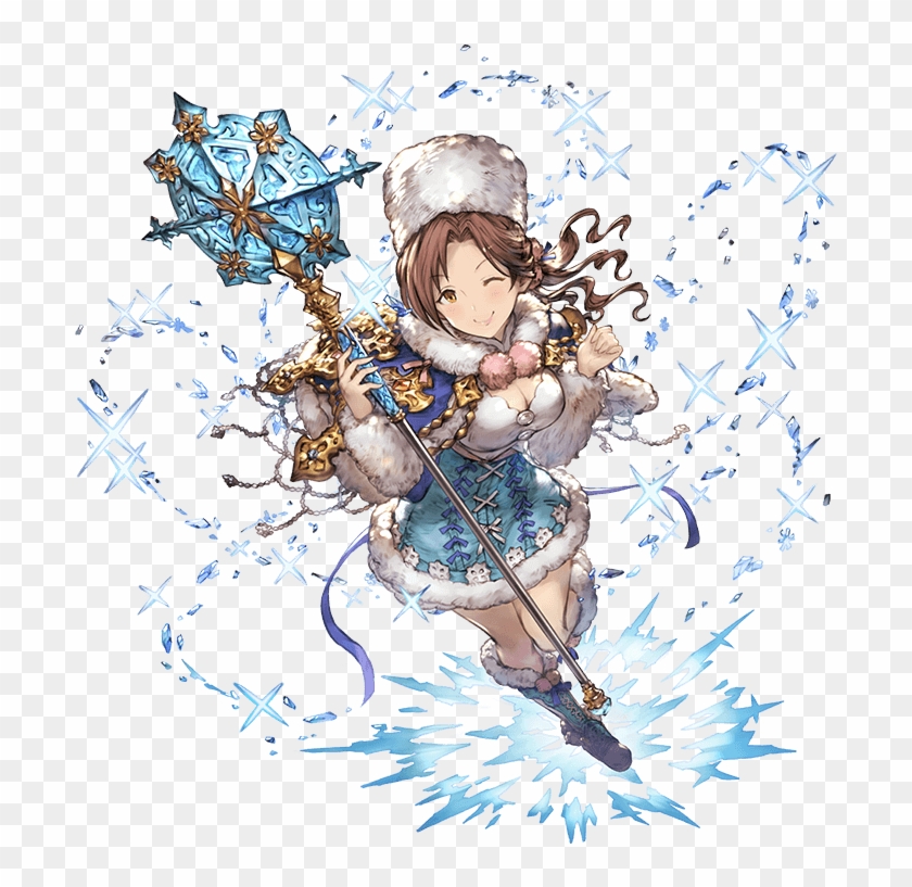 "granblue Fantasy" Smartphone Rpg Teams Up With "idolm - Granblue Fantasy Clipart #4020857