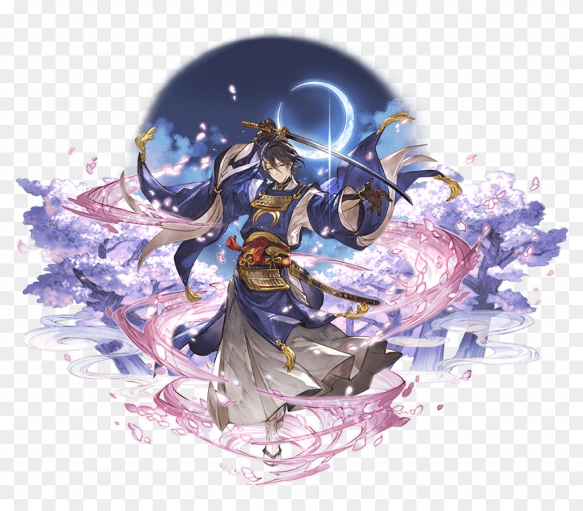 Granblue Continues To Have The Best Art Out Of Any - Mikazuki Munechika Granblue Fantasy Clipart #4021017