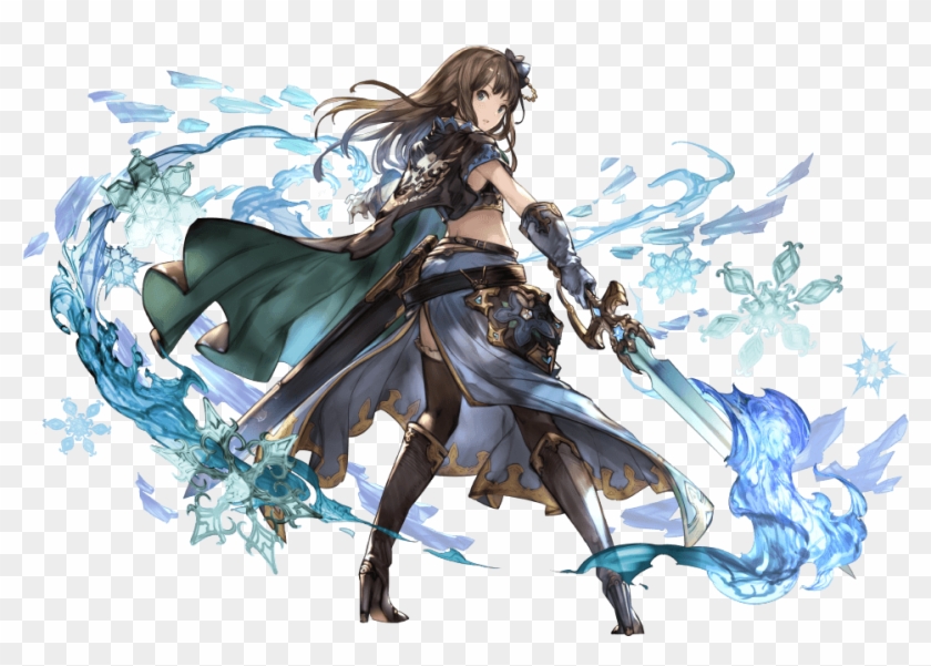 Anastasia A Minami Nitta A Miohonda A Rinshibuya B - Granblue Fantasy Graphic Archive 2 Clipart #4021337