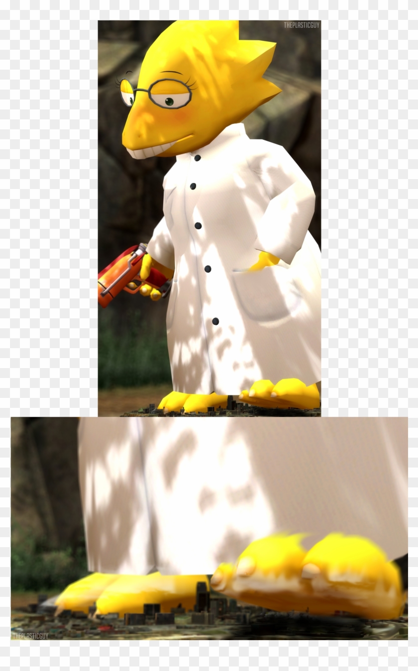 It's For Science - Alphys Macro Clipart