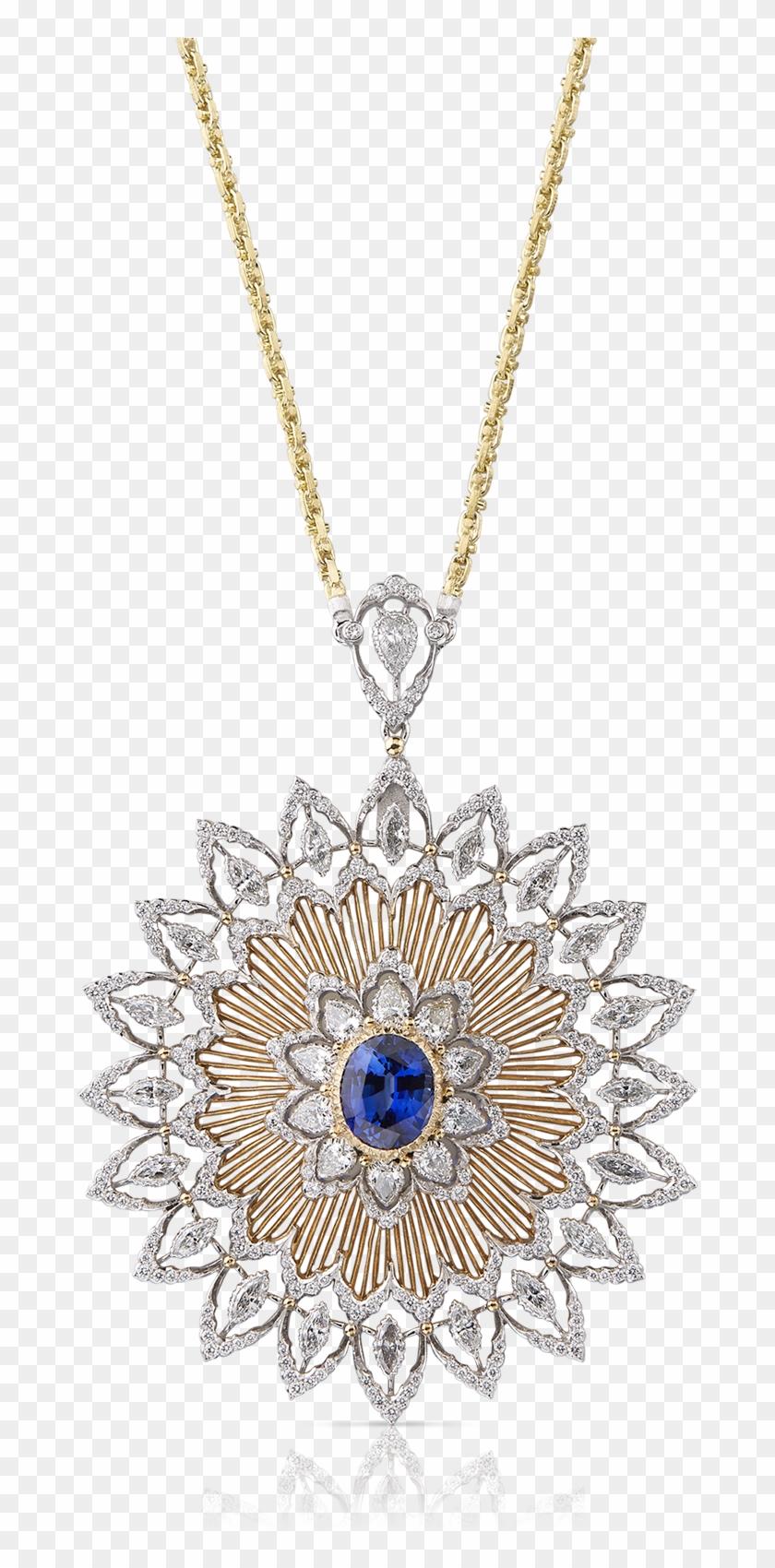 Buccellati - Pendants - Alyssa Pendant - High Jewelry - Buccellati Collection Allysa Pendants Clipart
