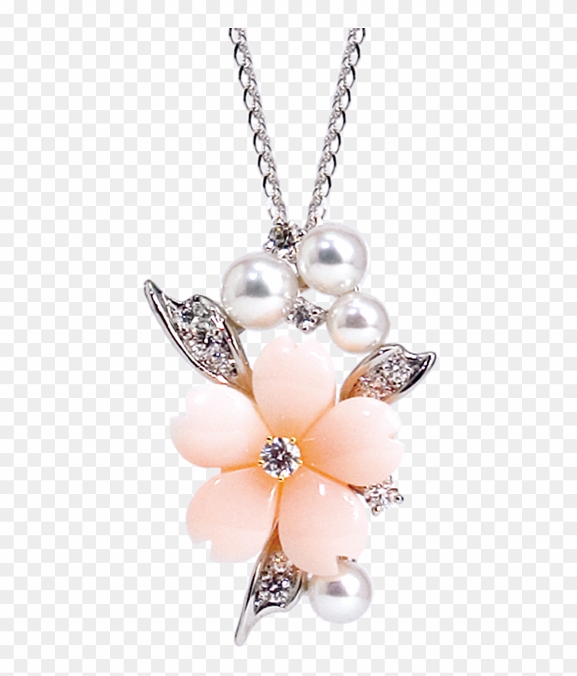 Sakura Pendant - Locket Clipart #4022157