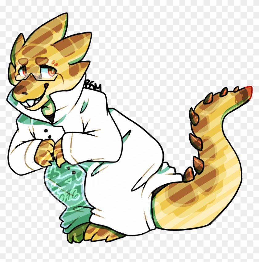 “ My Take On Alphys From Undertale - Cartoon Clipart