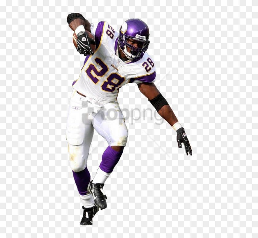 Free Png Download Adrian Peterson Movement Png Images - Nfl Football Player White Background Clipart