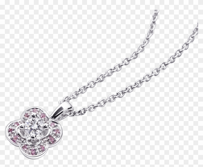 Chance Of Love Anniversary Pendant, White Gold And - Pendentif Mauboussin Clipart