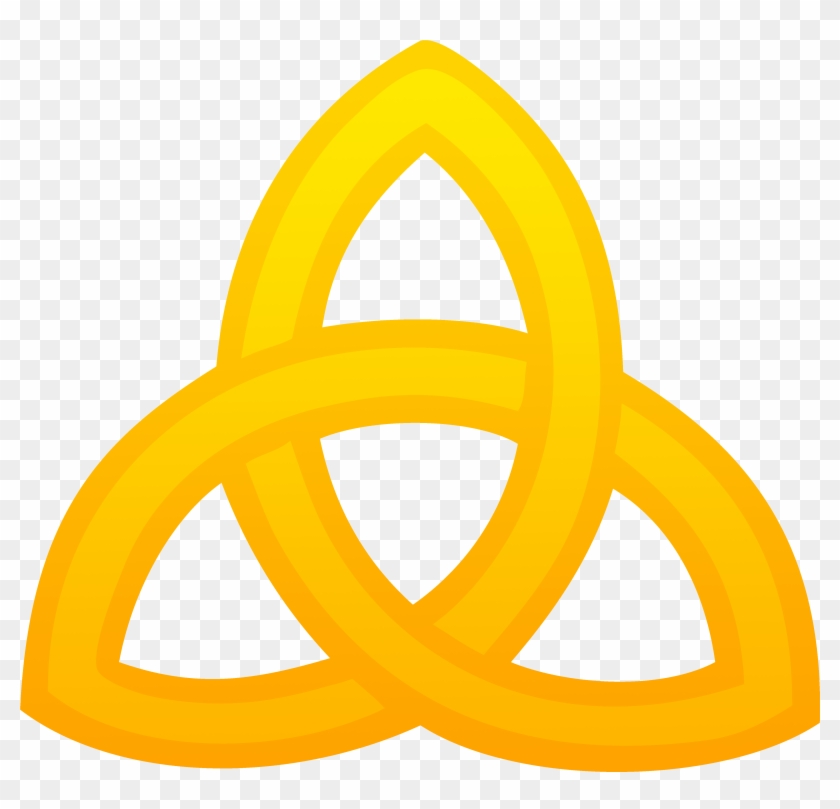 Triquetra Symbol Golden Clip Art - Symbols Of Integrity - Png Download