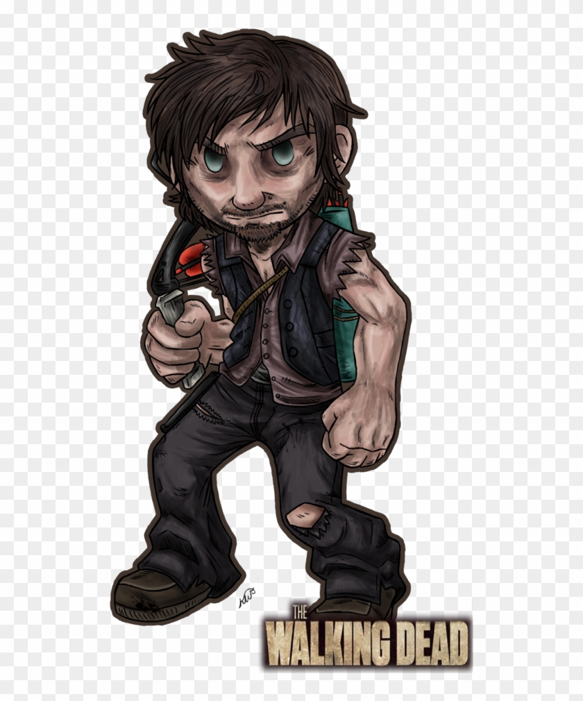 The Dead Daryl Dixon V Sale Open - Walking Dead Clipart #4022917