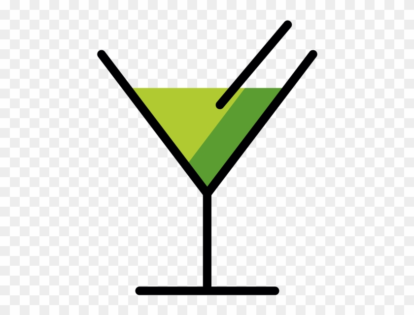 Martini Glass Emoji Classic Cocktail Clipart (4022920) PikPng