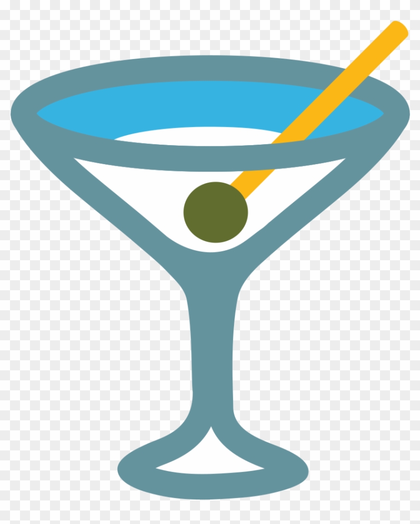 Noto Emoji Lollipop 1f378 - Google Cocktail Emoji Clipart #4022945