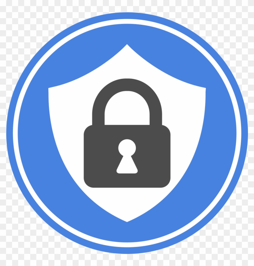 Padlock Clipart Privacy - Internet Privacy Clip Art - Png Download