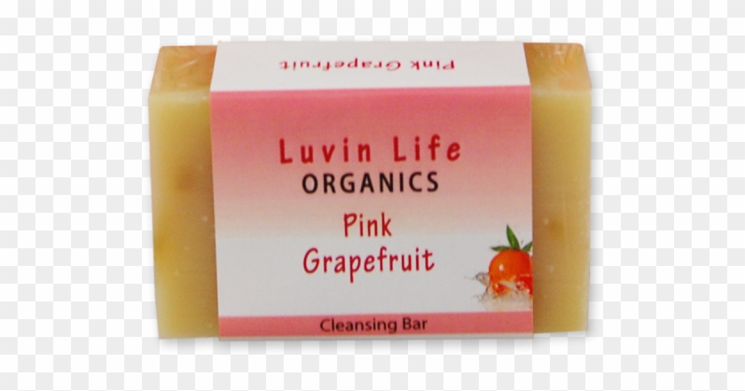 Soap Bar Luvin Life Pink Grapefruit - Processed Cheese Clipart