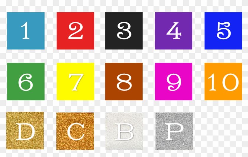 Sellos De Caucho Colores - Illustration Clipart #4023423