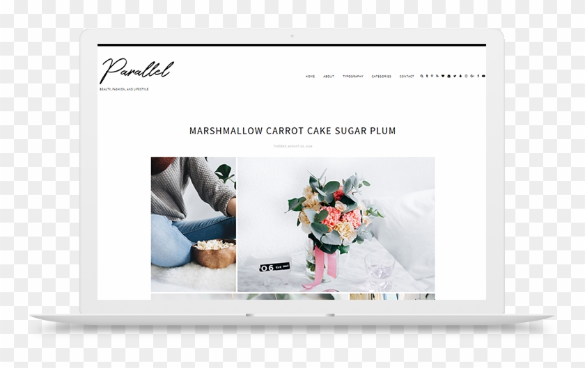 Responsive Blogger Theme Custom Logo - Website Clipart #4023516