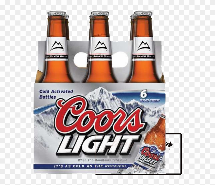 Coors Light Beer - Coors Light Blue Mountain Logo Clipart #4023701