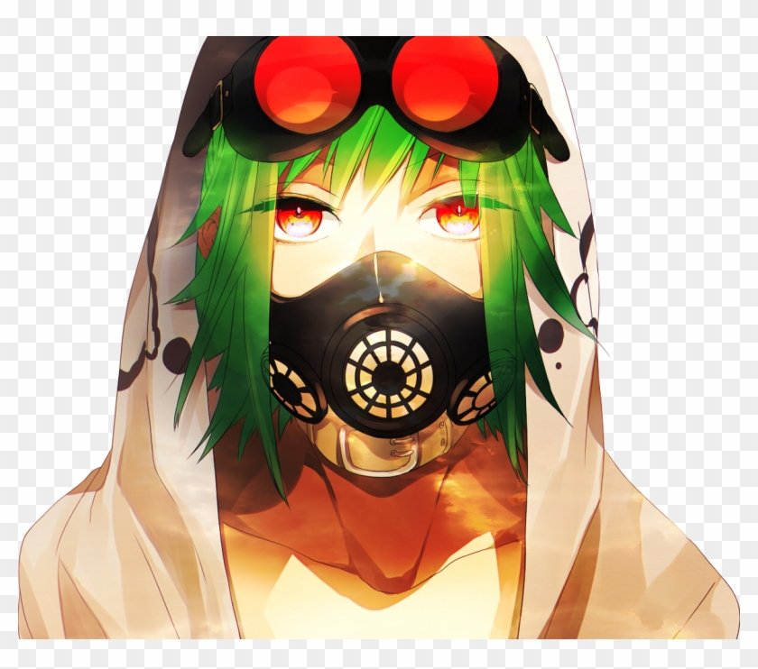 Anime Girl With Mask Clipart