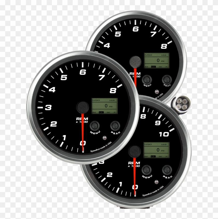 Playback Tachometer - - Tachometer Can Bus Clipart