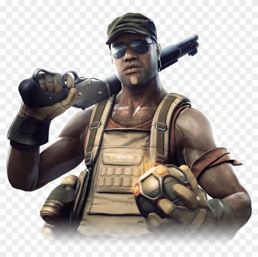 Jimmy Akingbola - Fletcher Dirty Bomb Clipart
