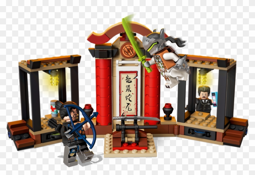 Lego Overwatch Hanzo Vs - Hanzo Vs Genji Lego Clipart #4024492