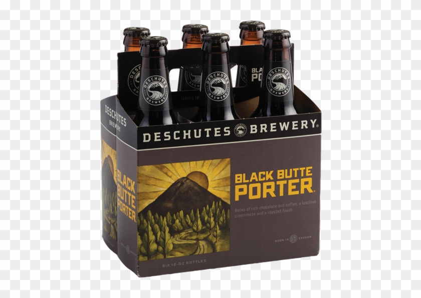 Deschutes Brewery Black Butte Porter, 6 Pack Bottle - Deschutes Brewery Black Butte Porter Clipart #4025110