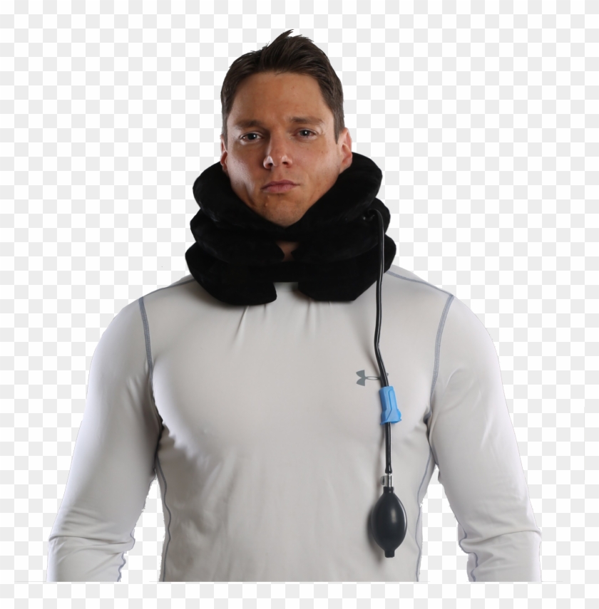 Cervical Neck Brace Traction Support Device Back Head - Wool Clipart #4025117