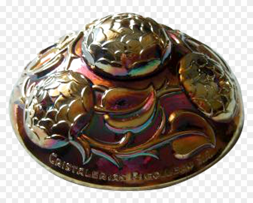 Cristalerias Rigolleau Argentina Blossom Amber Covered - Opal Clipart