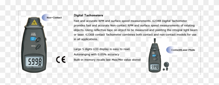 Engine Tachometer Dt-6234b/6236b - Ink Clipart
