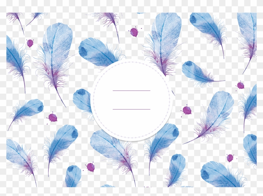 Watercolor Painting Drawing Seamless Transprent Png - Background Bunga Cat Air Clipart