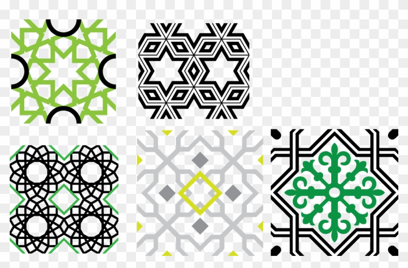 Islamic Pattern - Islamic Pattern Vector Clipart #4025969