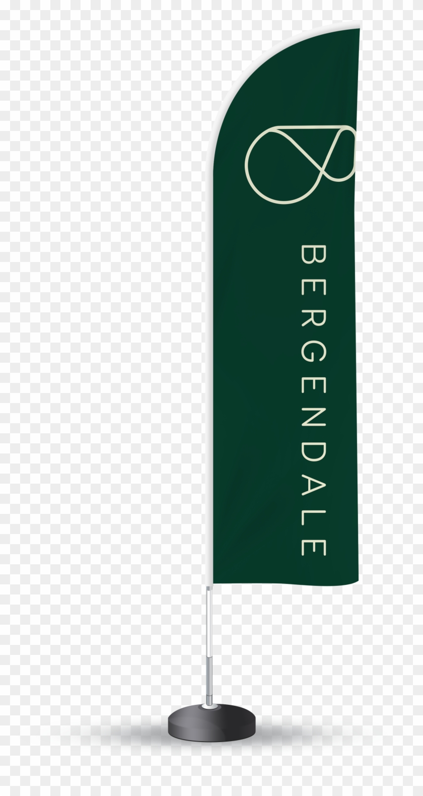 12 Feb Free Feather Flag Mockup Psd Template3 - Banner Clipart