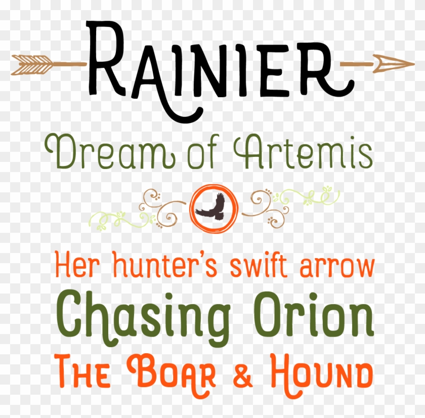 Rainier Font Sample - Calligraphy Clipart