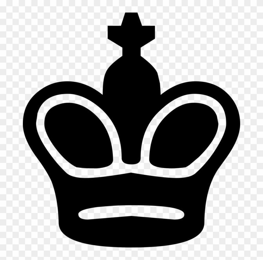King, Chess - Black King Chess Png Clipart