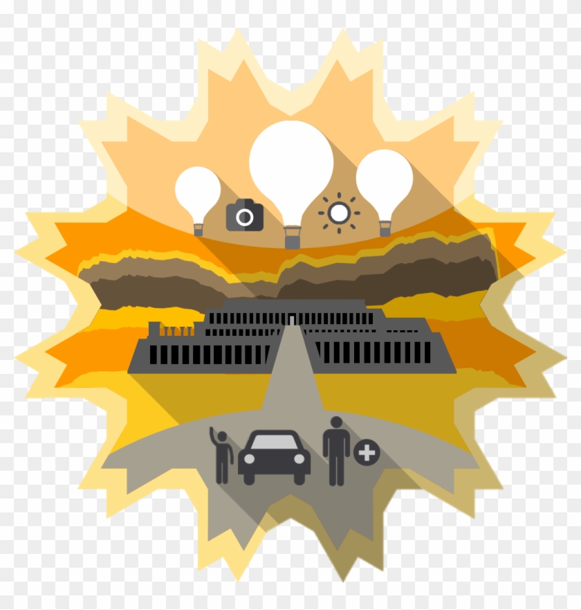 Egyptian Sidekick Luxor Balloon Flight - Illustration Clipart