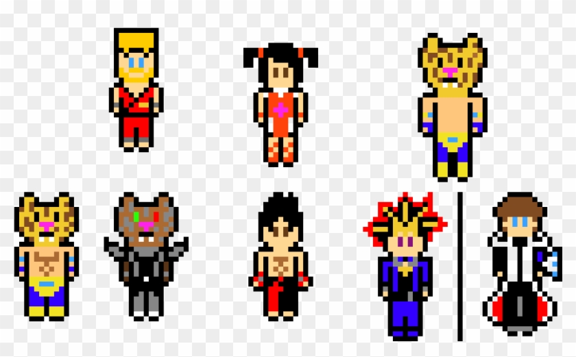 Paul, Ling, King & Aking, Yugi, Kaiba, Jin Clipart #4026944