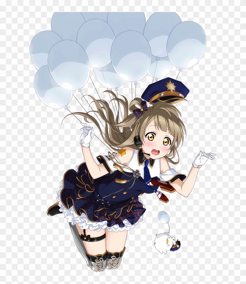 Download Images - Kotori Minami Blue Costume Clipart #4026966