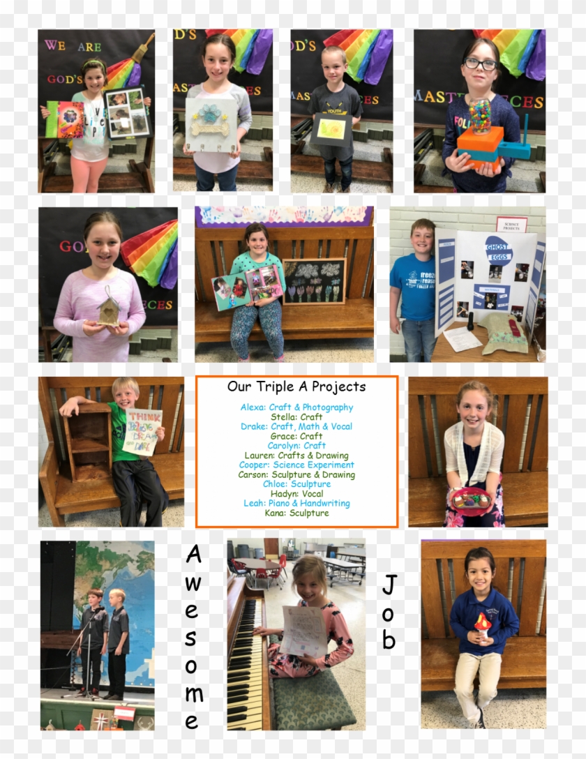 3rd Grade News - Collage Clipart #4027155