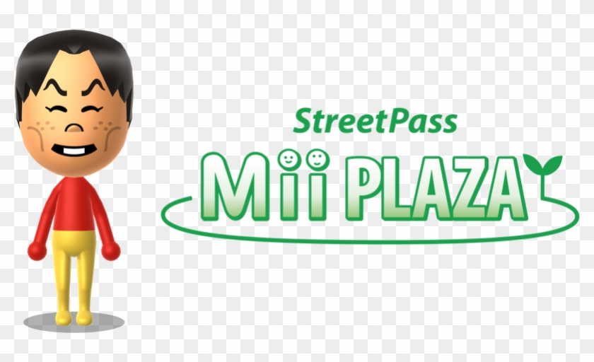 H2x1 Streetpassmiiplaza Miyamotogold Engb - Miyamoto Mii Clipart #4027194