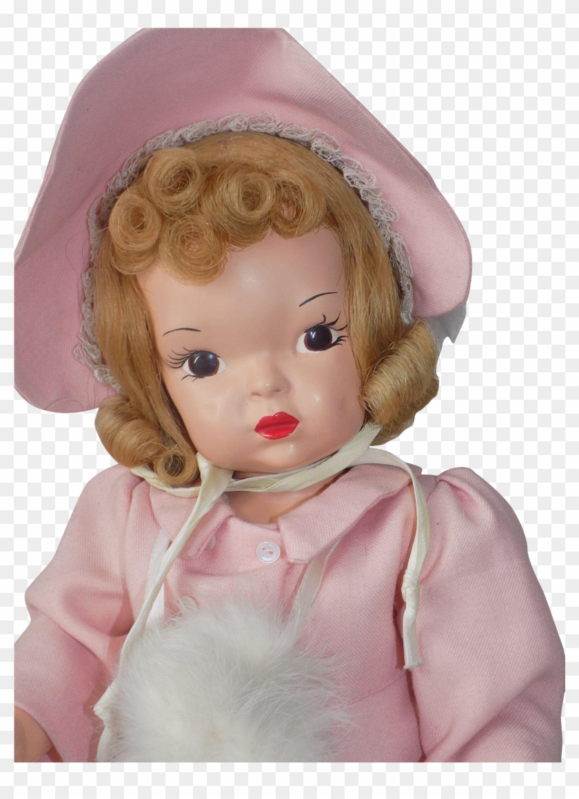 Vintage Painted Plastic Terri Lee Doll All Original Clipart