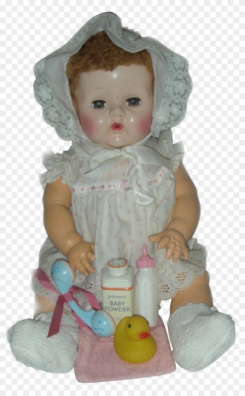 Vintage Sticker - Doll Clipart #4027391