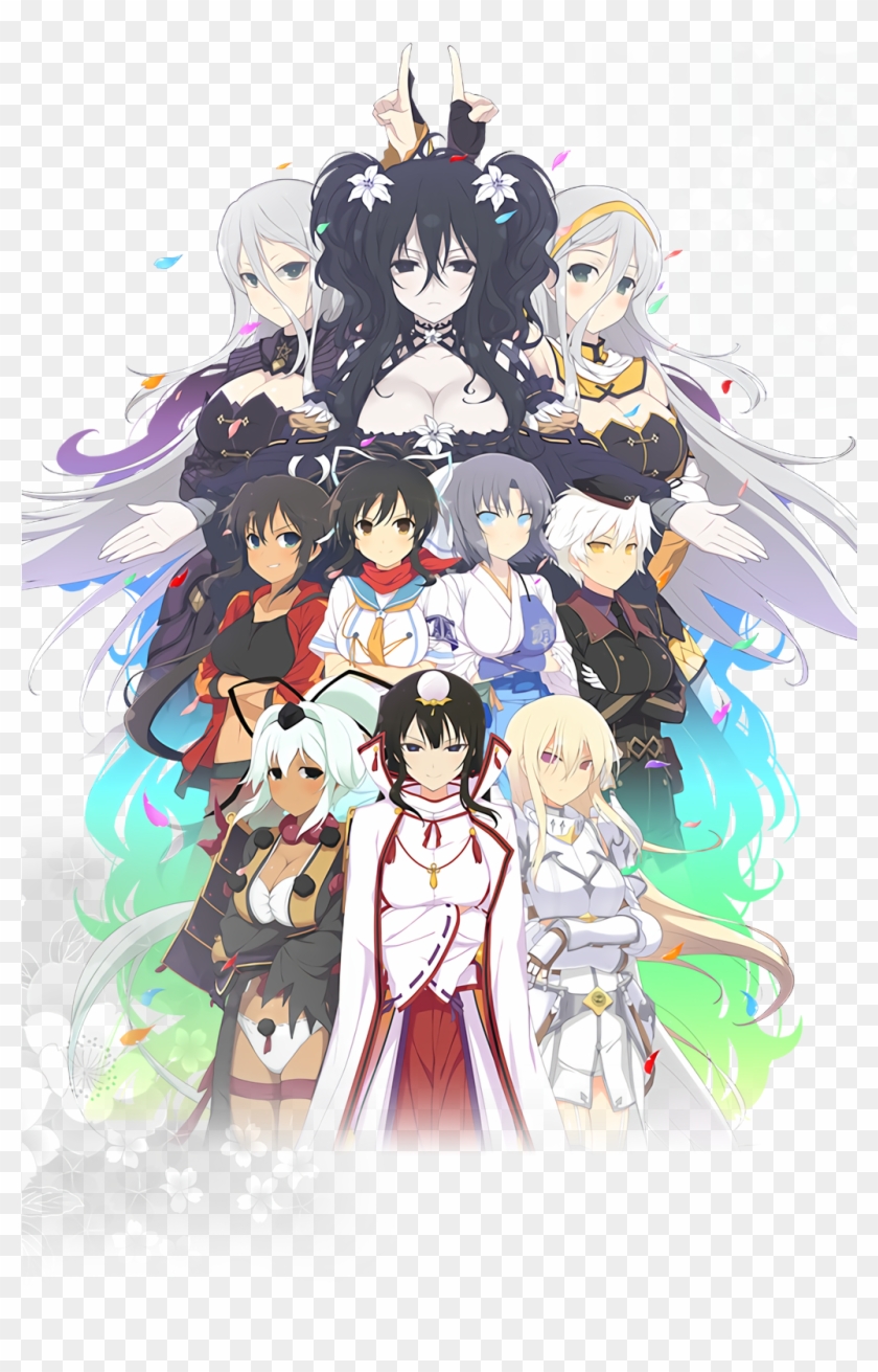 Anime Cartoon Mangaka - Senran Kagura Shinovi Masters Clipart