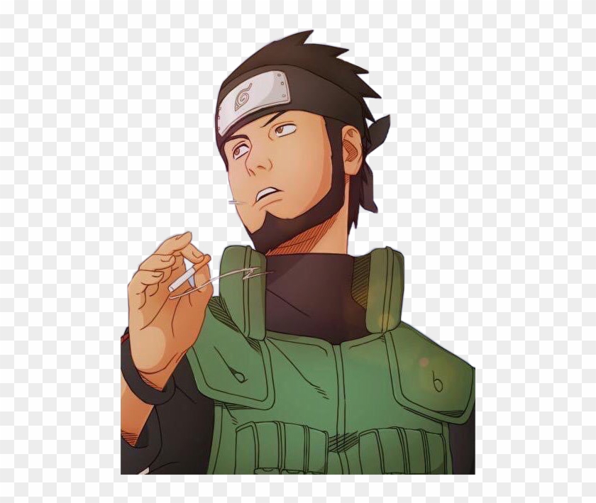 #animeboy #naruto #asuma #smoking #shinobi #ninja #anime - Asuma Sarutobi Clipart