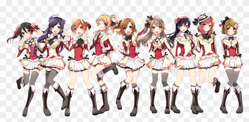 Danbooru - Love Live! School Idol Project Clipart #4027928
