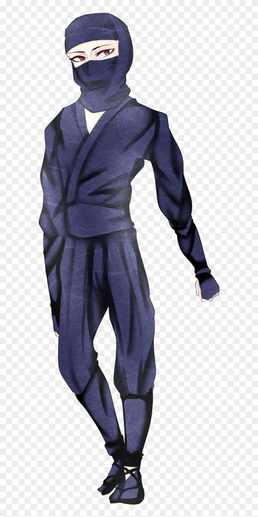 However, Their Clothing Called “shinobi-shouzoku” Were - Navy Blue Ninja Clipart #4027929
