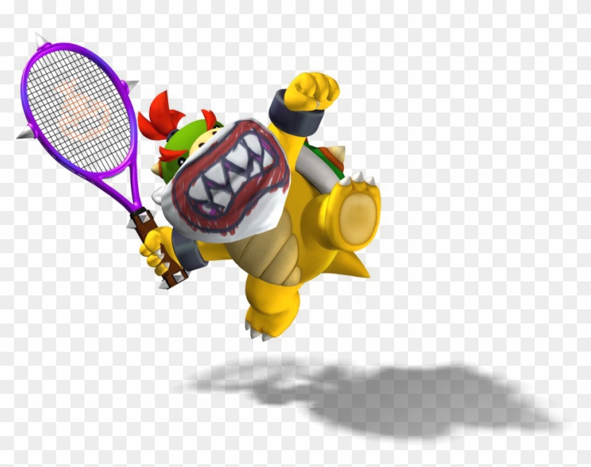 Mario Tennis Bowser Jr Clipart #4028000