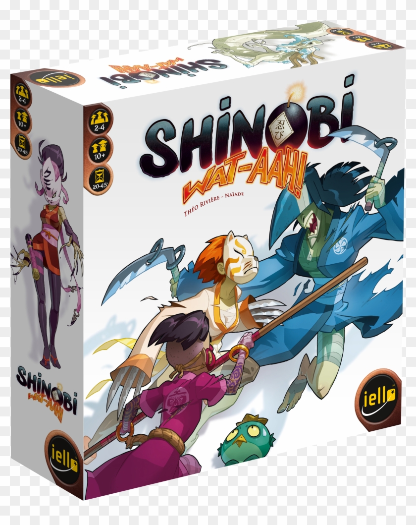 Shinobi Wat-aah - Board Game Shinobi Wat Aah Clipart #4028105