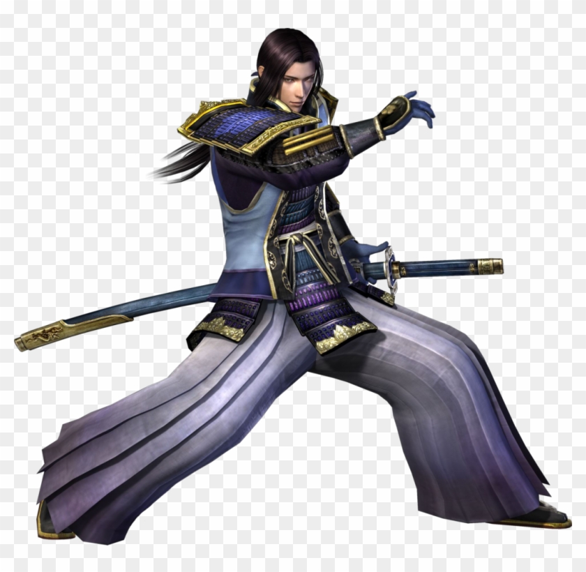 Samurai Warrior Png - Samurai Warriors 3 Mitsuhide Akechi Musou Clipart #4028426